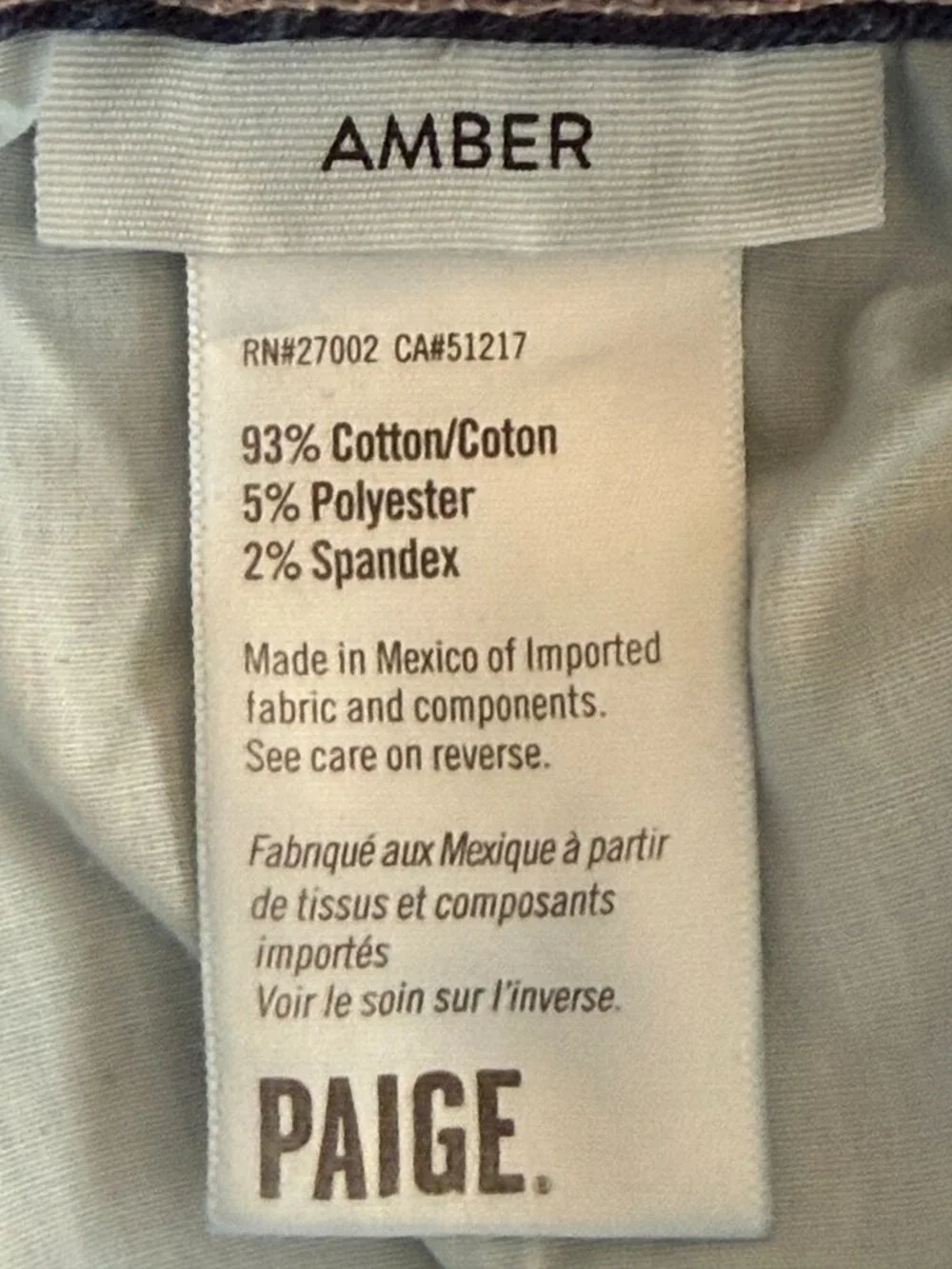 Paige "Amber" Jeans size 30 - Picture 6 of 12